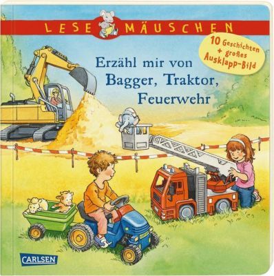 Die Welt der Bagger: Eine Malreise für kleine Künstler