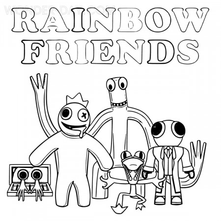 Die bunte Welt der Rainbow Friends: Wie Zeichnen zum Abenteuer wird