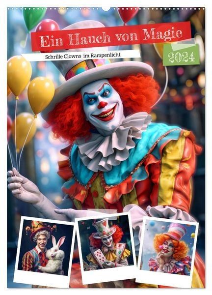 Die Magie des Malens: Clowns auf Papier zum Leben erwecken