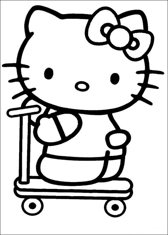 Hello Kitty Malvorlagen: Ein Tor zur Kreativität für kleine Künstler