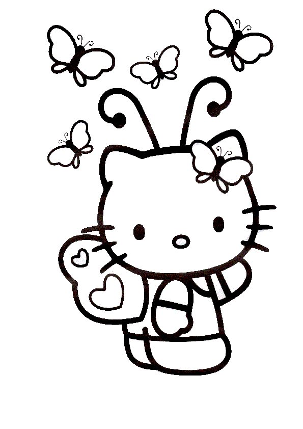 Die Magie des Zeichenlernens: Hello Kitty Malvorlagen als Türöffner zur Kreativität