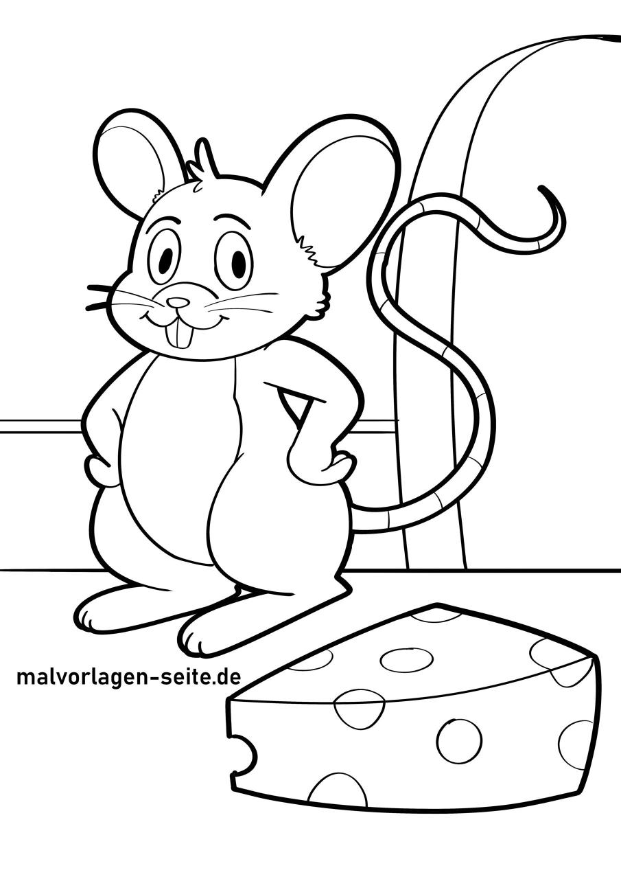 Die Magie des Zeichnens: Maus-Malvorlagen für kleine Künstler