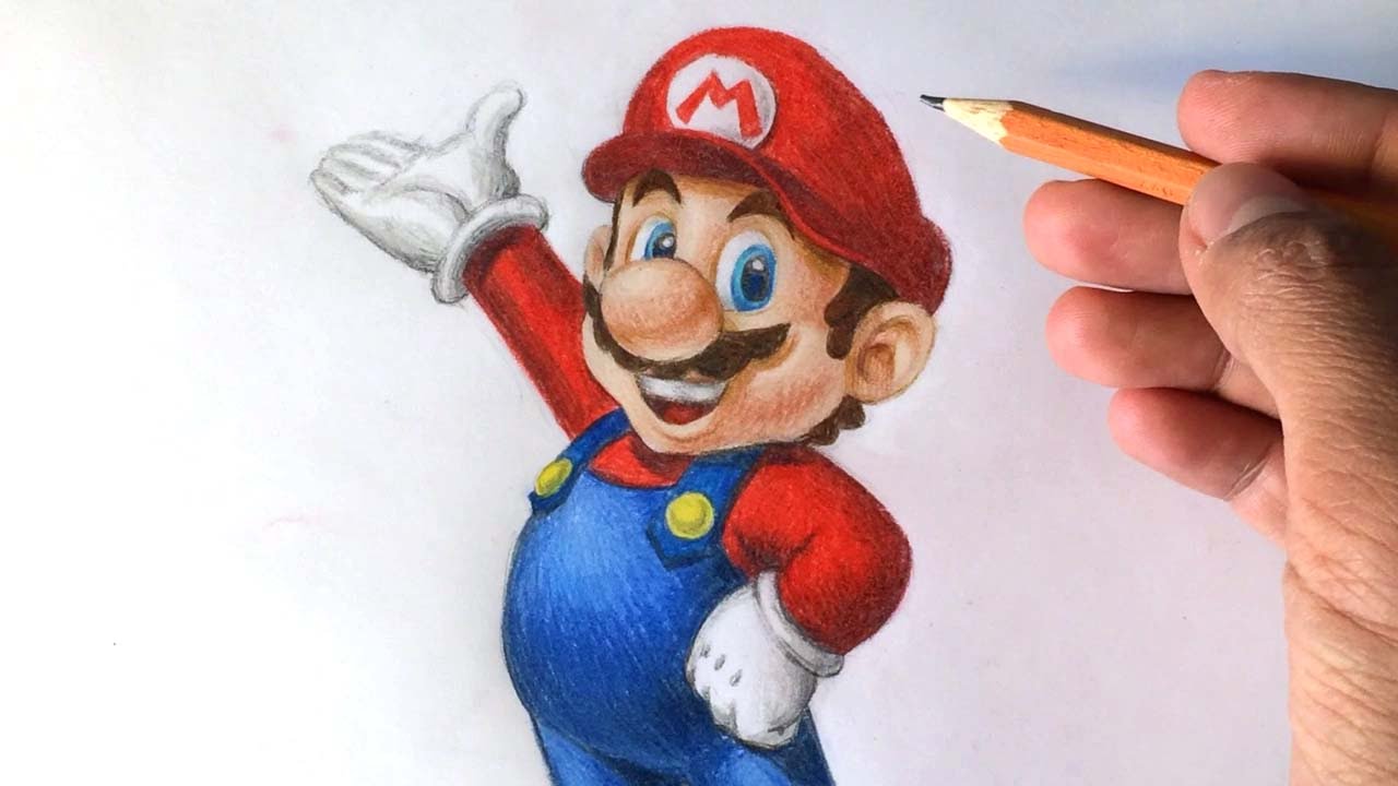 In die Welt von Super Mario: Malen und Entdecken mit Kindern