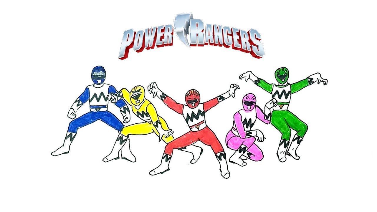 Die Magie der Power Rangers: Zeichnen lernen mit Mut und Fantasie