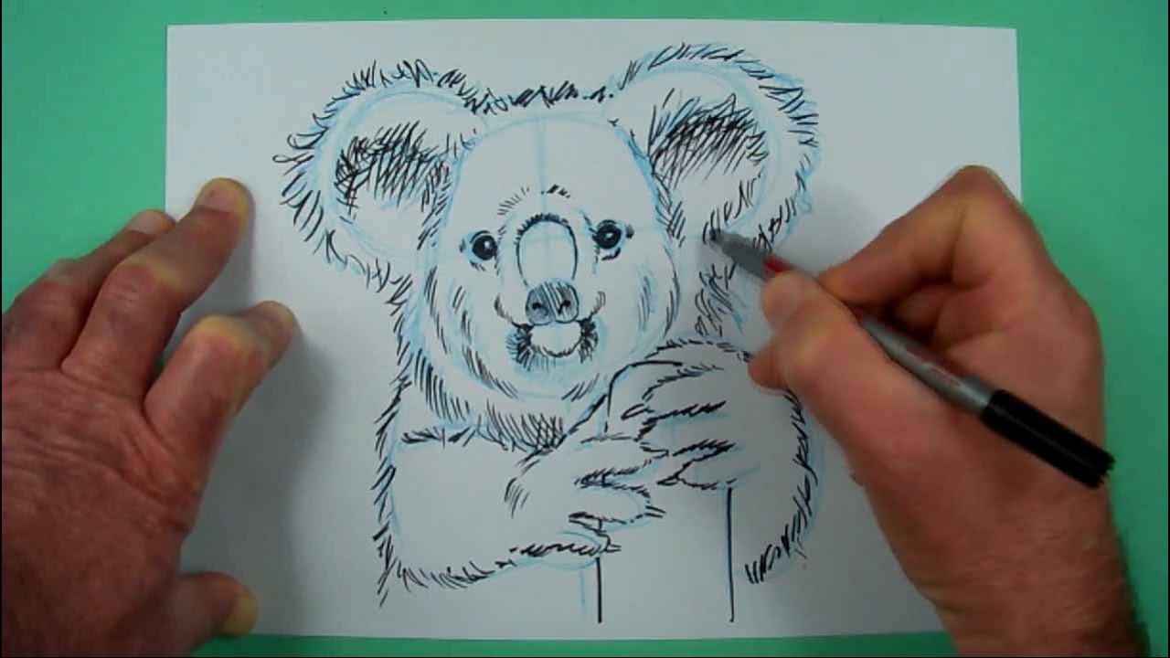 Die Magie des Zeichnens: Ein Koala-Abenteuer für kleine Künstler