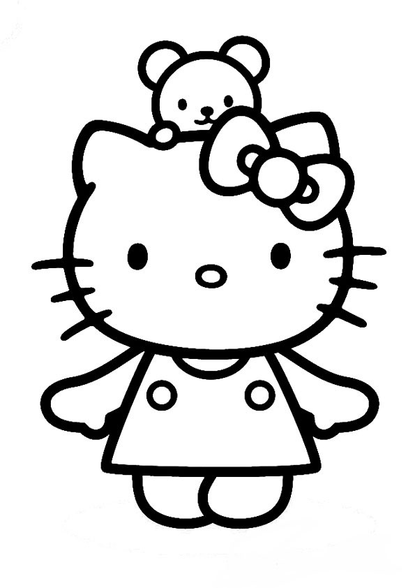 Die Magie des Zeichenlernens: Hello Kitty Malvorlagen als Türöffner zur Kreativität