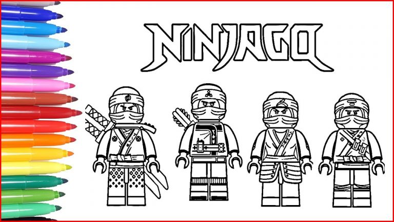 Die Welt der LEGO Ninjago zum Leben erwecken: Malen mit Fantasie und Freude