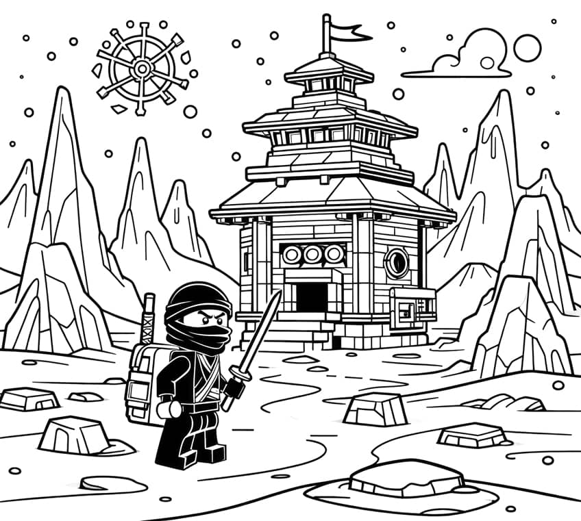 Die Magie des Zeichnens: Ninjago Ausmalbilder als Türöffner zur Kreativität