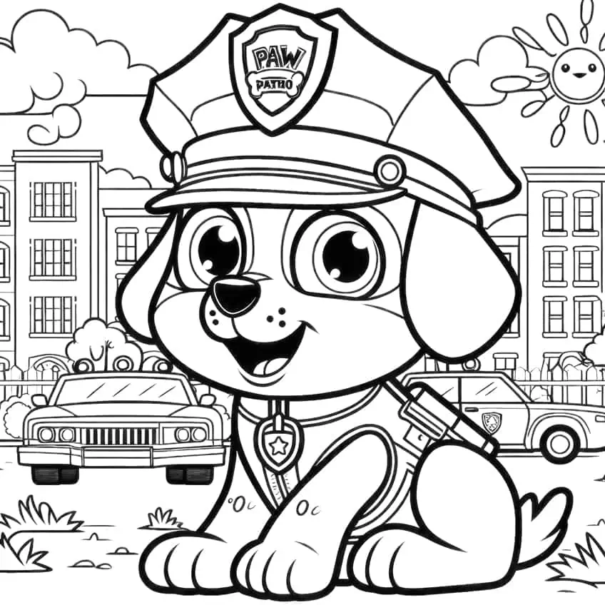 Die Paw Patrol zum Leben erwecken: Malvorlagen für kleine Künstler