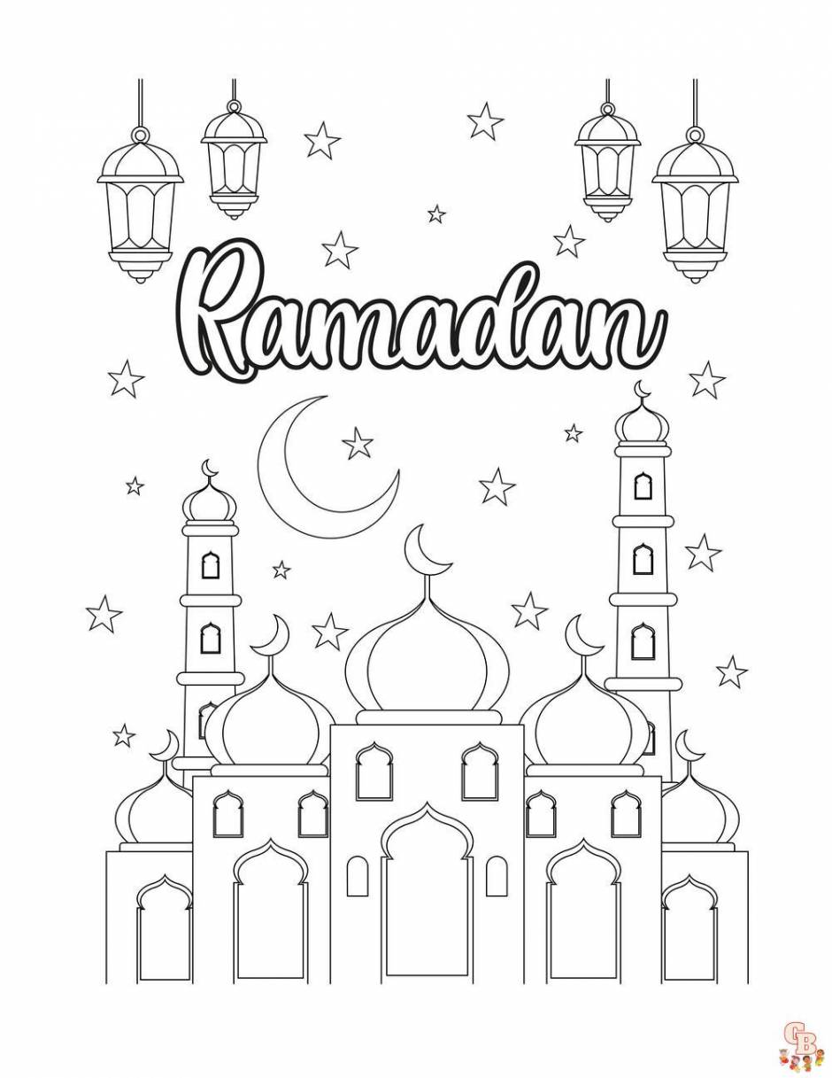 Ramadan Ausmalbilder: Eine Reise der Kreativität und des Glaubens