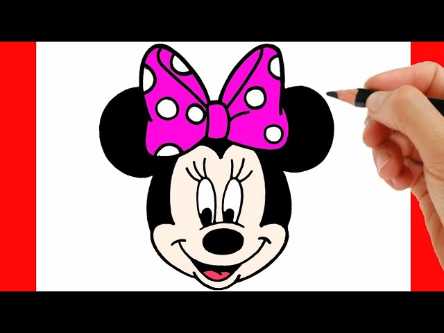 Die Magie der Farben: Mit Minnie Maus zum Zeichnen lernen