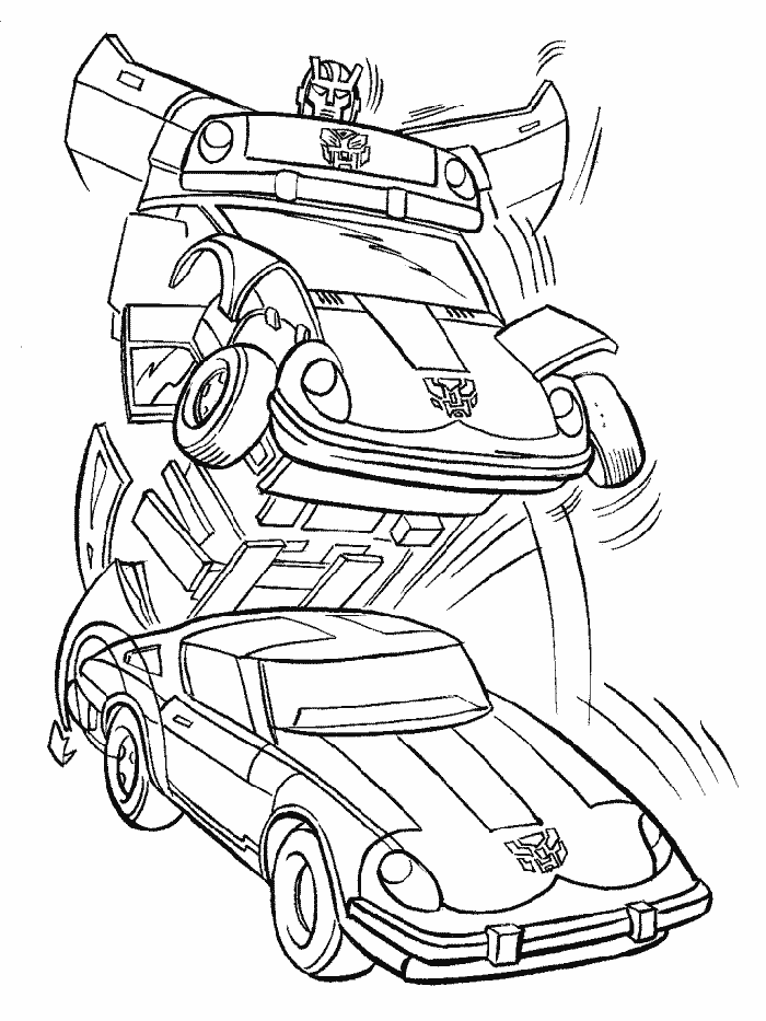 Die Magie des Zeichenlernens: Transformers Ausmalbilder als Türöffner zur Kreativität