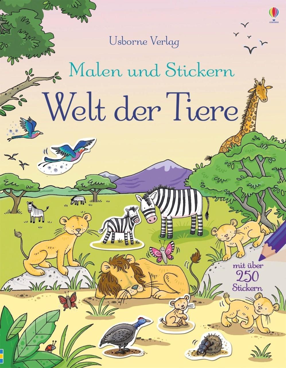 Die Welt der Tiere zum Ausmalen: Ein Abenteuer für kleine Künstler