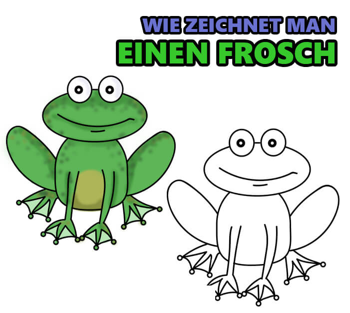 Die Magie der Zeichenkunst: Ein Frosch-Ausmalbild als Türöffner zur Kreativität