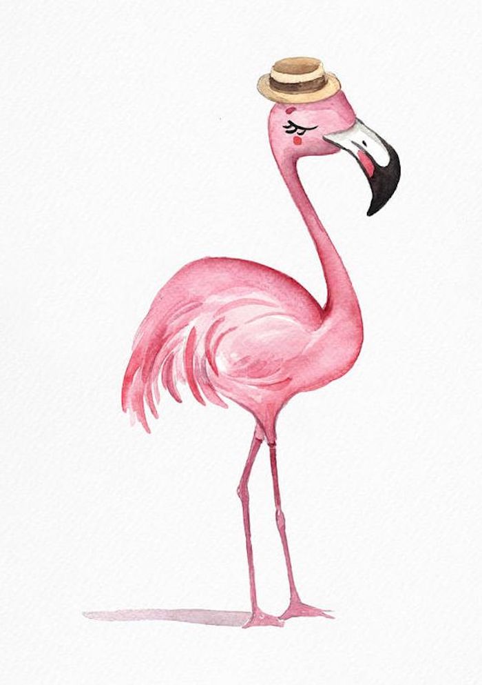 Die Magie des Zeichnens: Flamingos, Farben und Fantasie