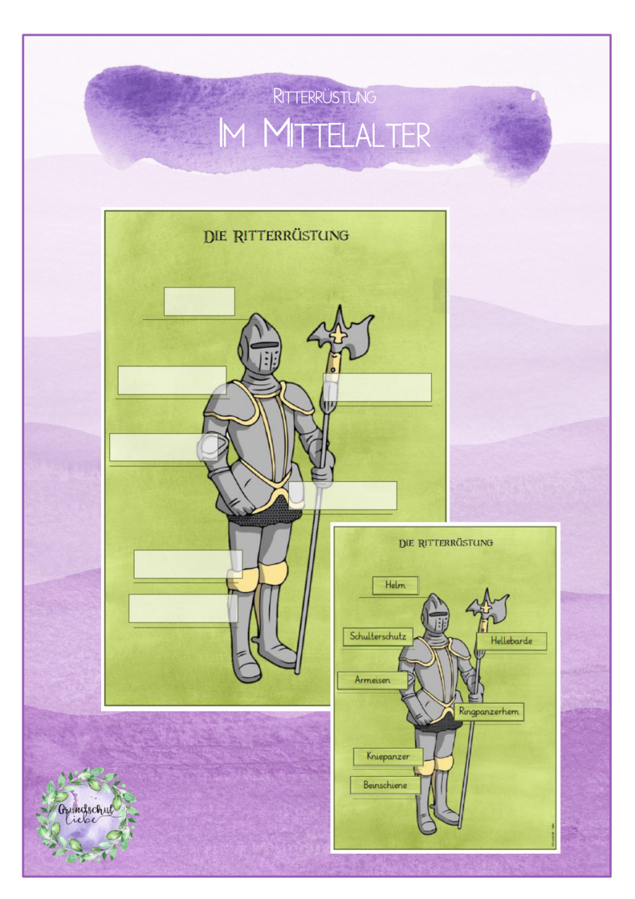 Die Magie des Malens: Ritter und ihre Abenteuer auf Papier