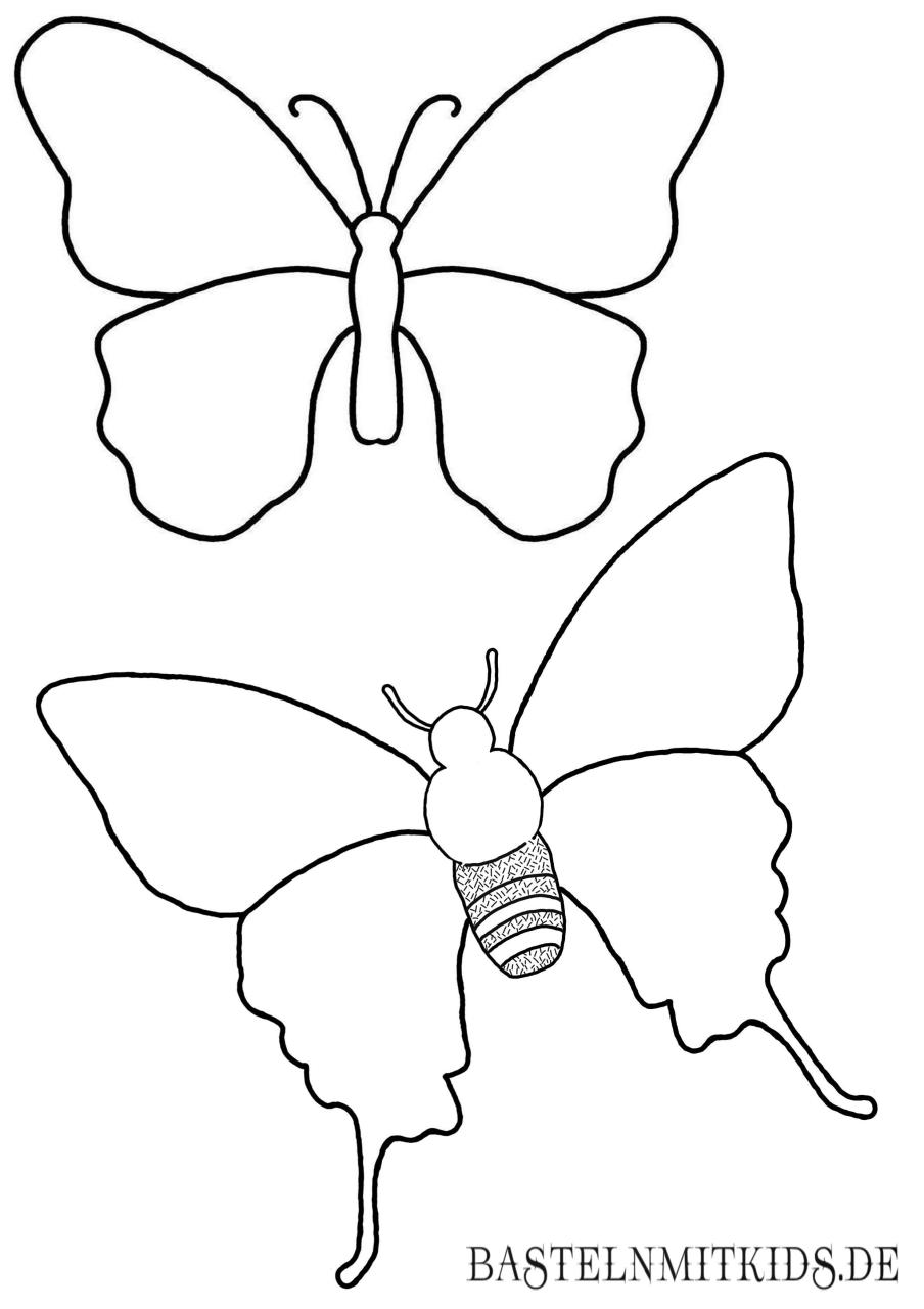Die Magie des Malens: Schmetterlings-Ausmalbilder für kleine Künstler
