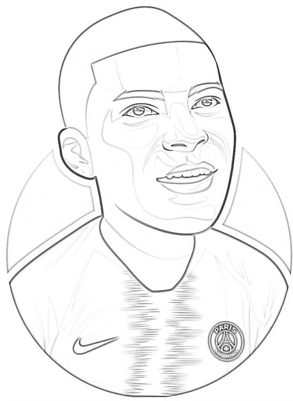 Die Magie des Zeichnens: Kylian Mbappé ausmalen und die Fantasie entfesseln