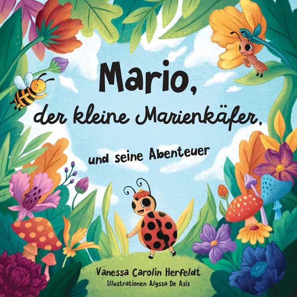 Die Welt der Marienkäfer: Ein Malbuch-Abenteuer für kleine Künstler