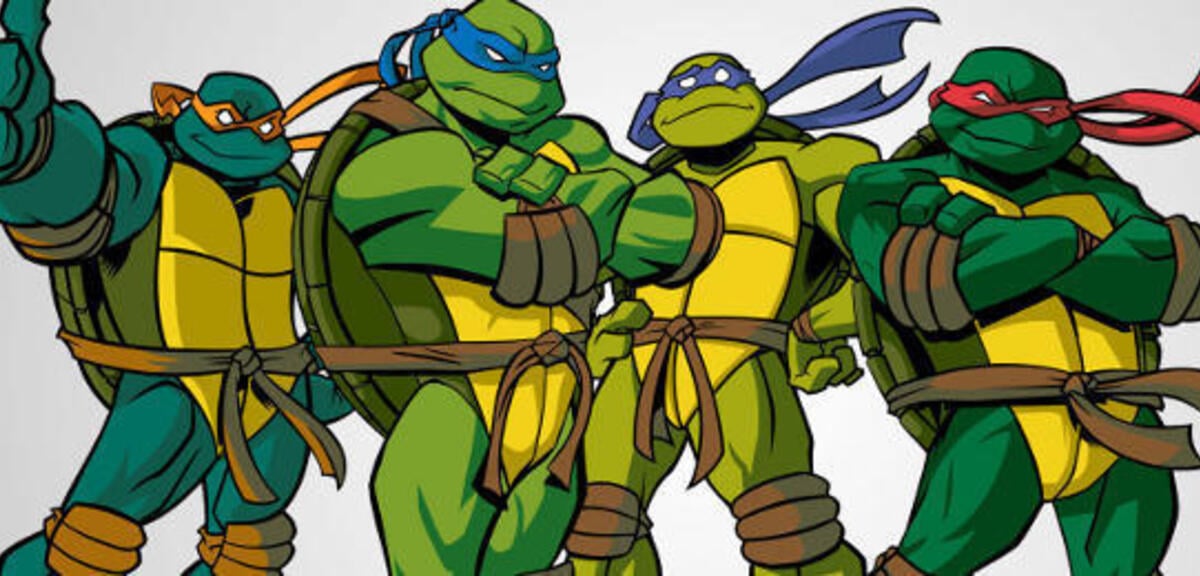 Die Ninja Turtles: Ein Ausflug in die Welt der Farben und Formen