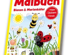 Die Welt der Marienkäfer: Ein Malbuch-Abenteuer für kleine Künstler