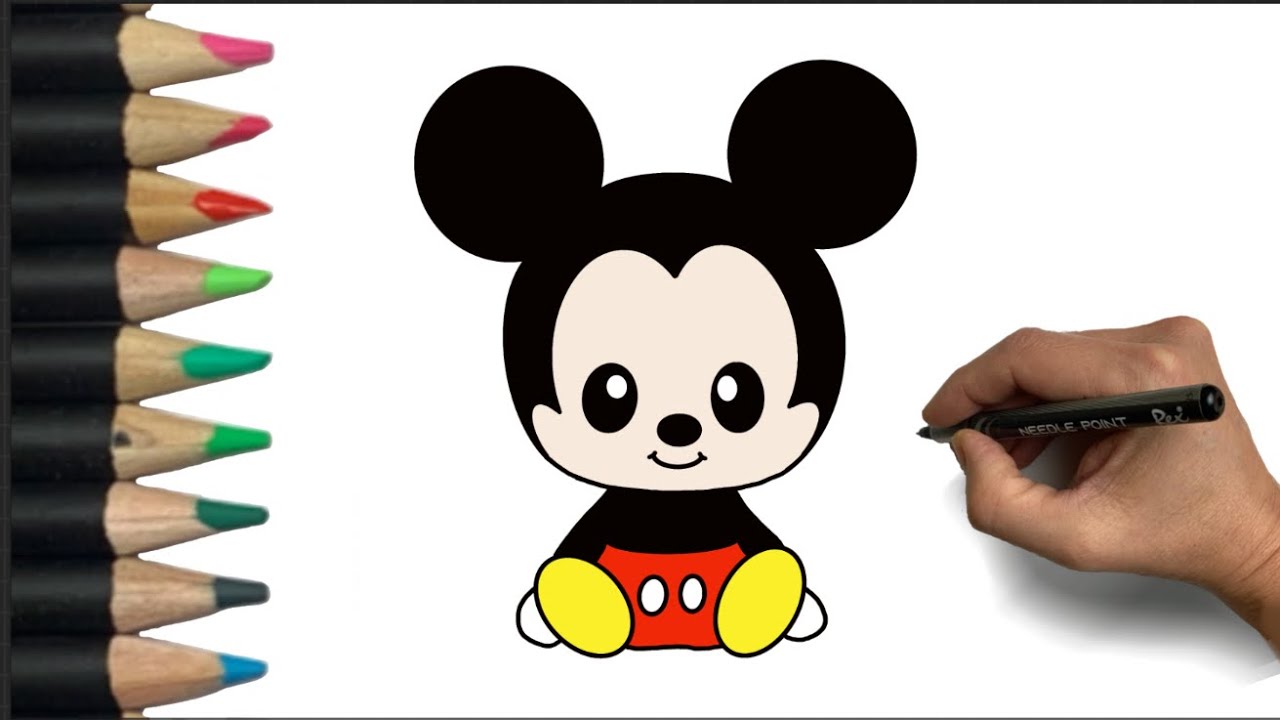 Zeichnen lernen mit Mickey Mouse: Ein Abenteuer für kleine Künstler