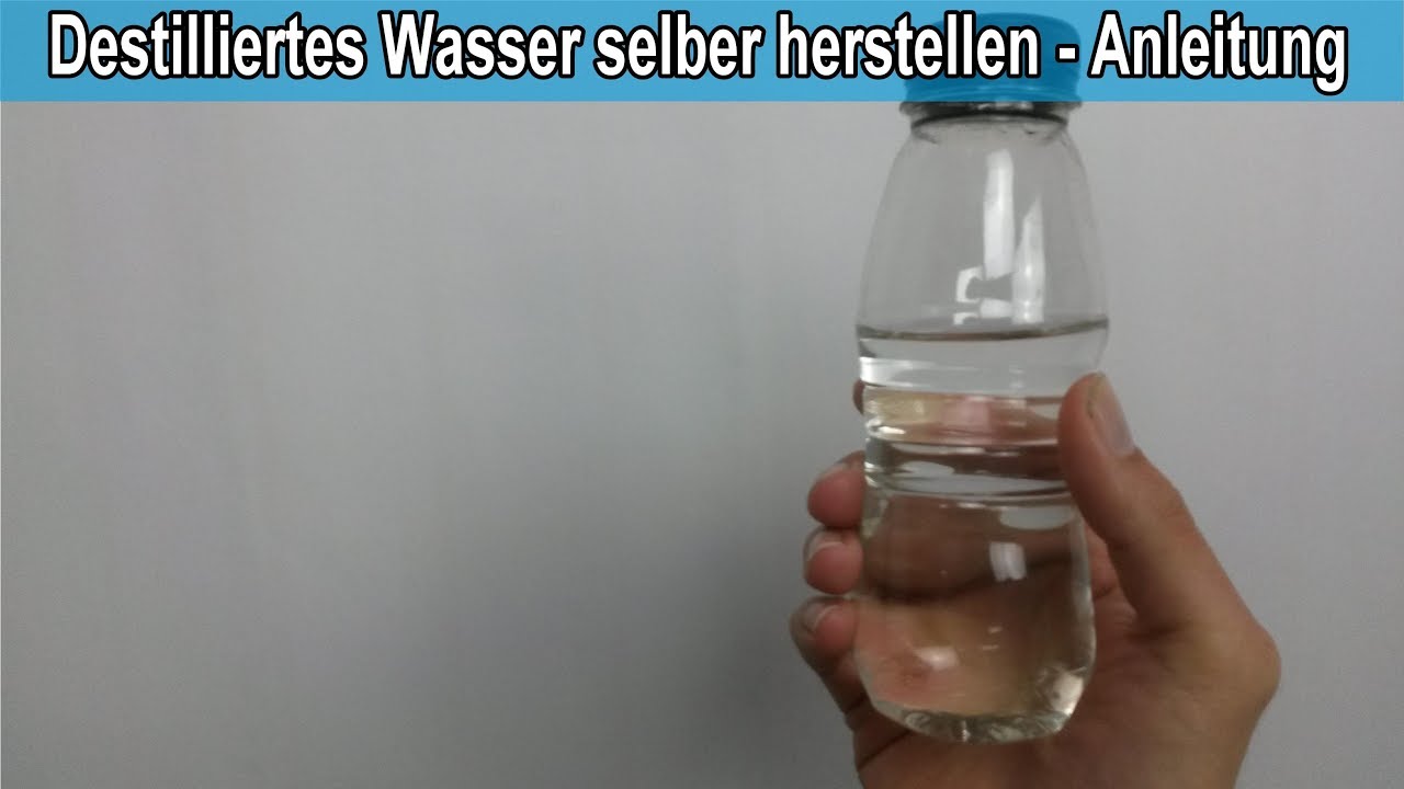 Destilliertes Wasser Herstellen: Der ultimative Leitfaden zur Gewinnung von reinem Wasser