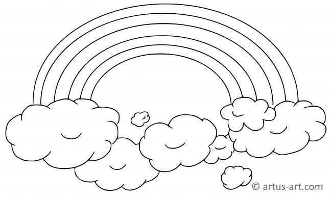 Regenbogenhoch: Die Welt der Farben entdecken mit Malvorlagen