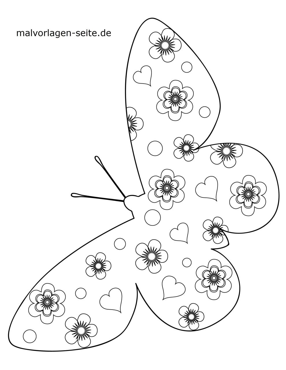 Die Magie des Malens: Schmetterlings-Ausmalbilder für kleine Künstler