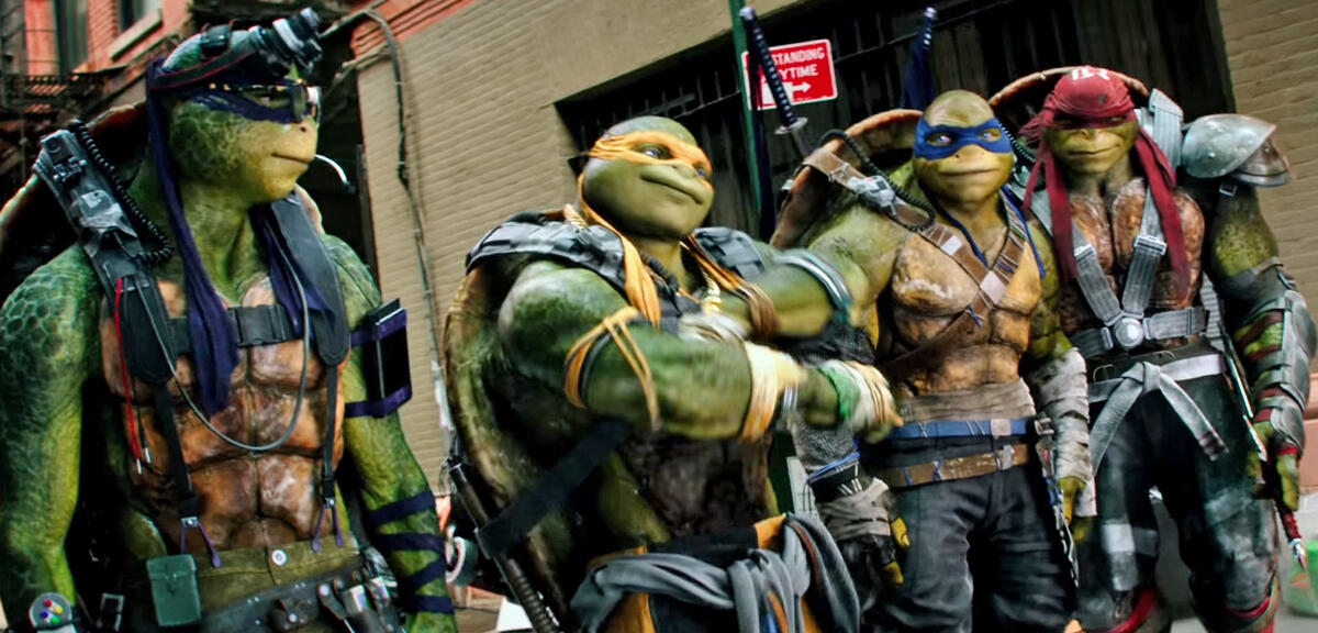 Die Ninja Turtles: Ein Ausflug in die Welt der Farben und Formen