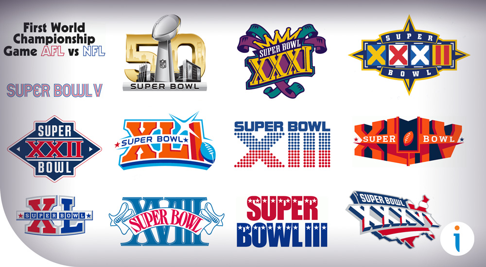 Super Bowl Logos Printable