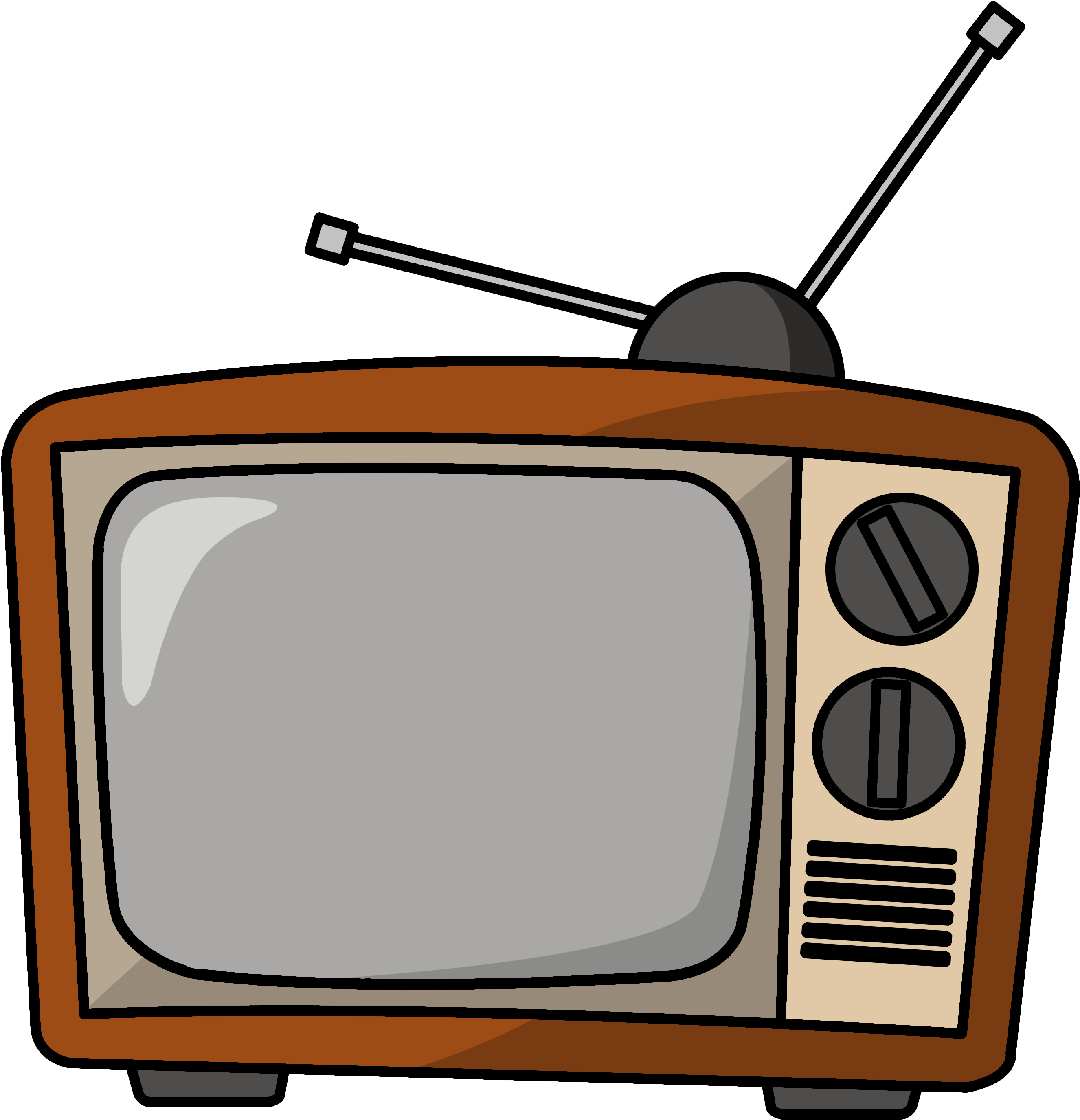 transparent background television clipart - Clip Art Library