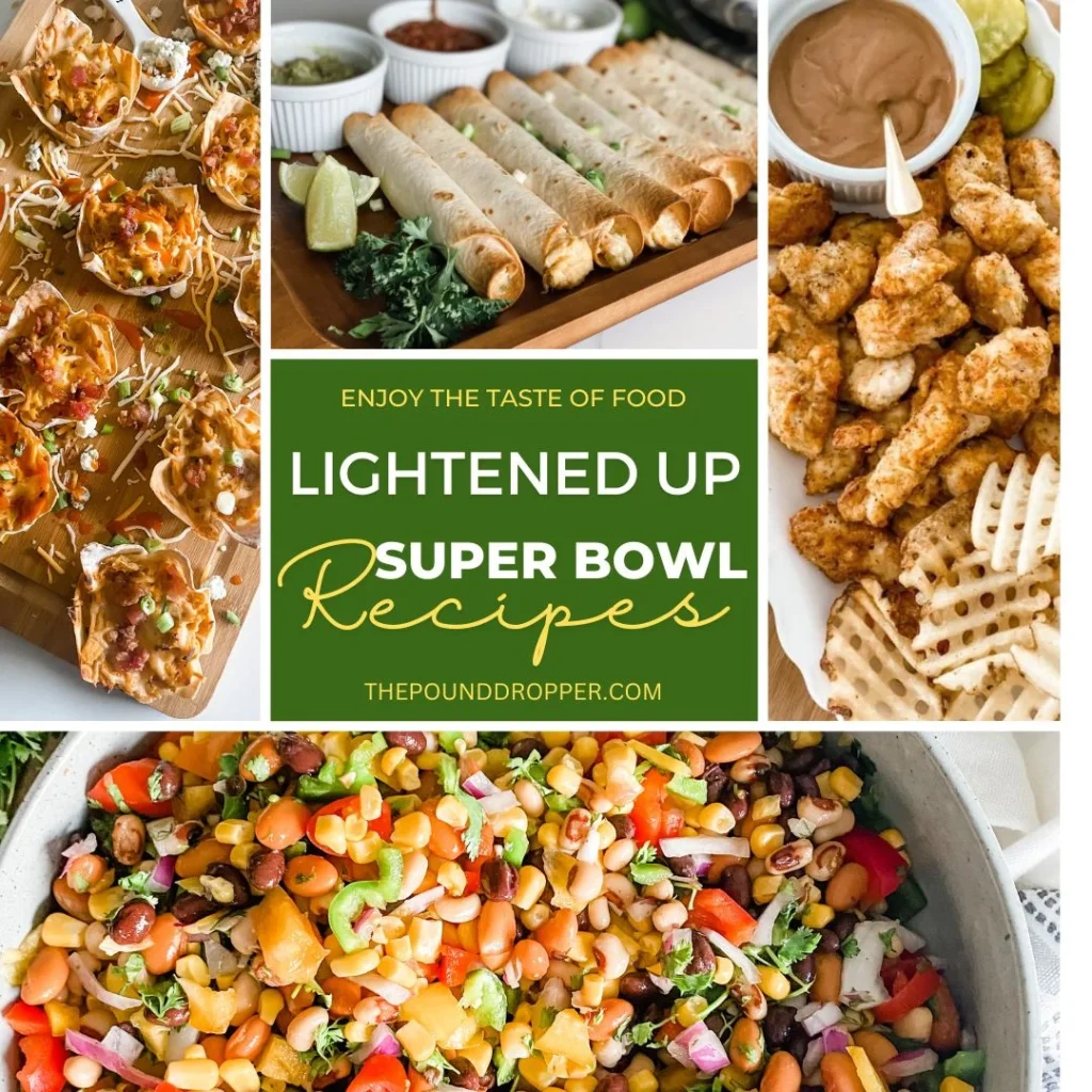 Lightened Up Super Bowl Recipes - Pound Dropper