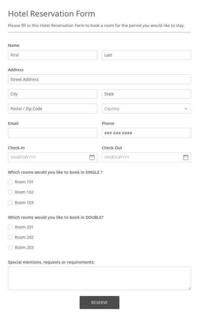 Printable Map Of Ffxiv Complete – Free booking confirmation form template