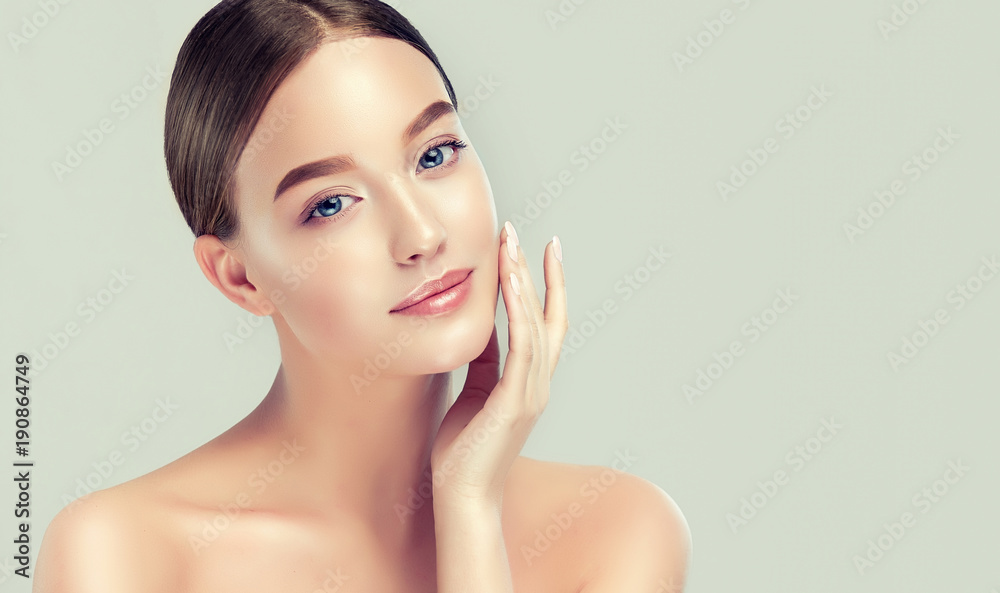 Beauty And The Beast Printable Pictures – Beautiful young smiling woman with clean fresh skin look away .girl …