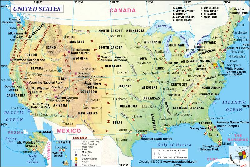 Us Passport Renewal Forms Printable – States map
