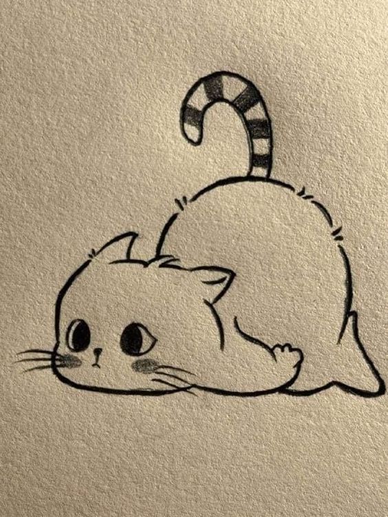 погода завтра – easy line drawings