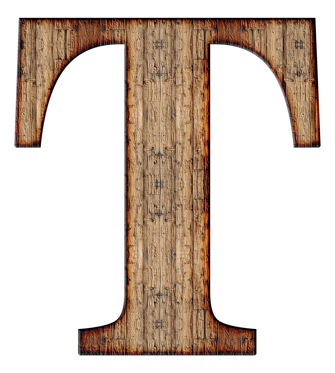 T Online De Wetter – Letter t floral initial free stock photo