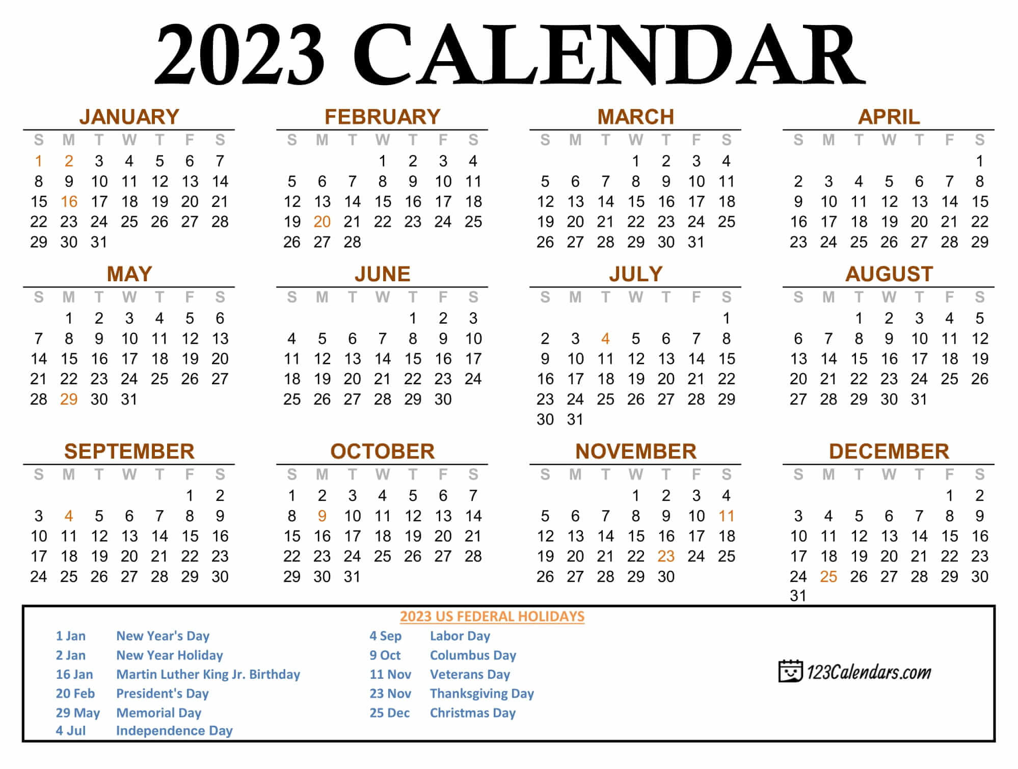 Vorlage: Printable Calendar 2023 Free 2023 Year Of The Rabbit Calendar Foto zu Printable Calendar 2023 Free 2023 Year Of The Rabbit Calendar