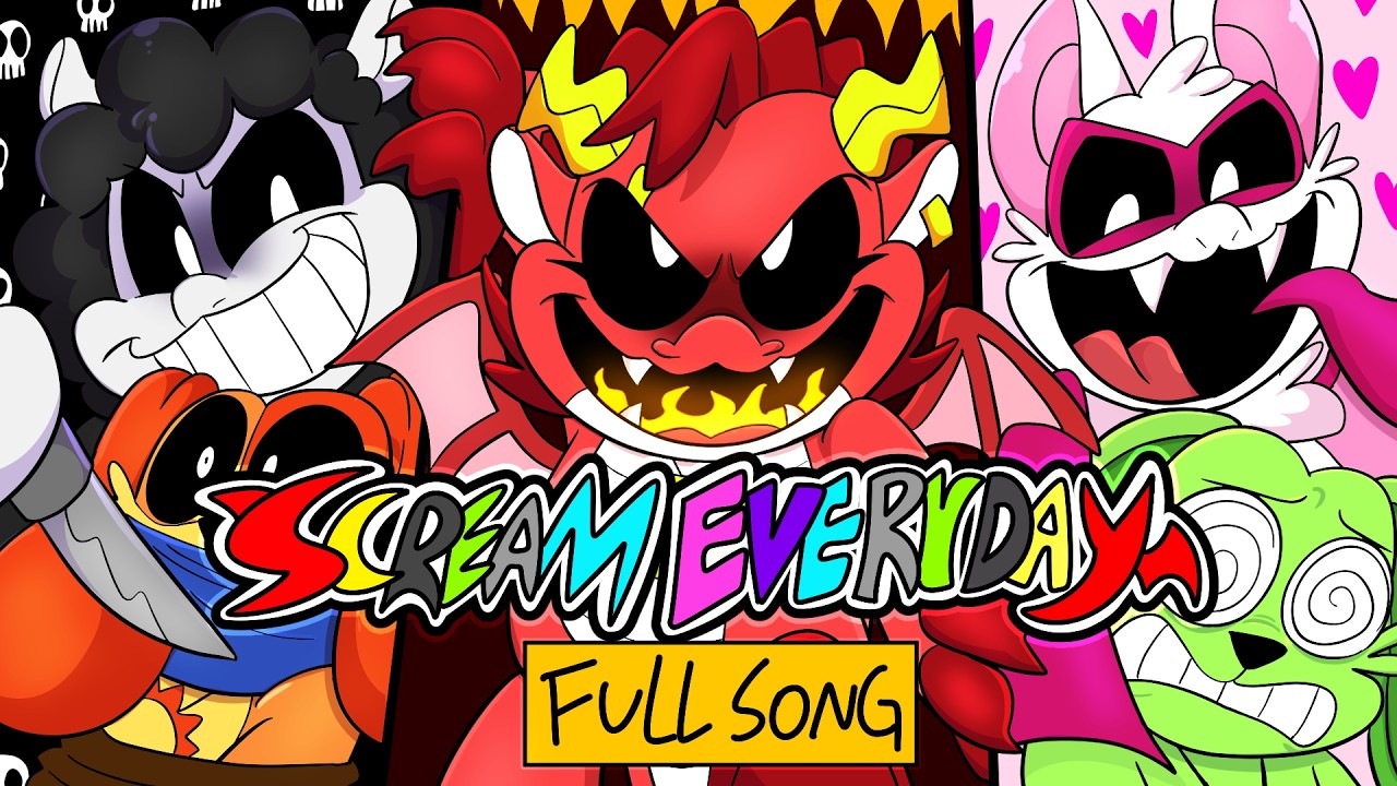 Scream Everyday! (Nightmare Critters Theme Song) Poppy Playtime Motiv