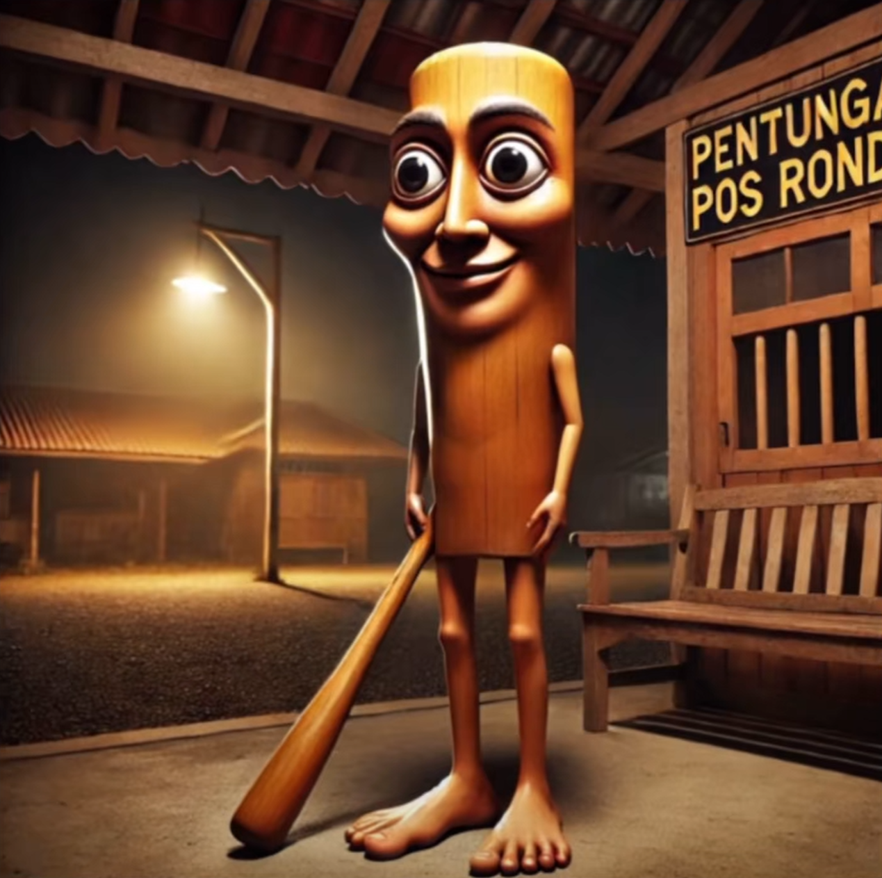 Vorlage: Tung Tung Tung Sahur: How an AI video turned into TikTok's weirde Tung Tung Tung Sahur: How an AI video turned into TikTok's weirde Illustration