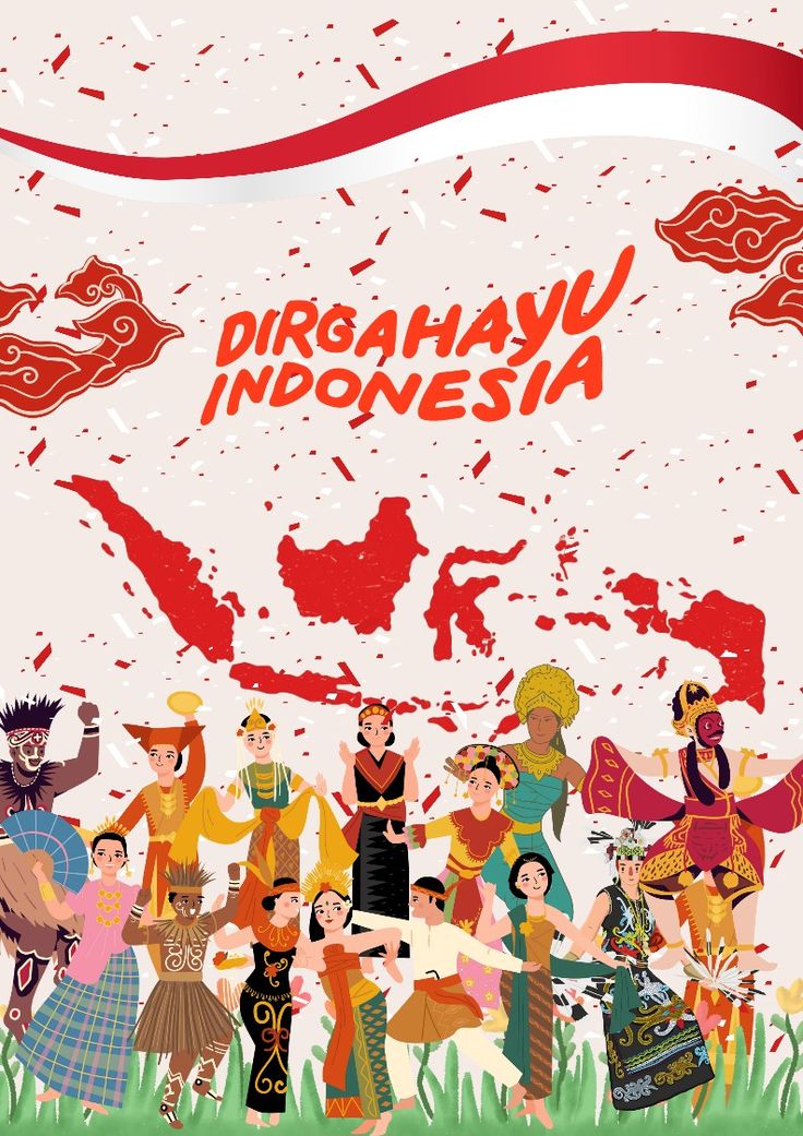 Poster, Indonesia, Gambar Foto & Idee Poster Dirgahayu Indonesia