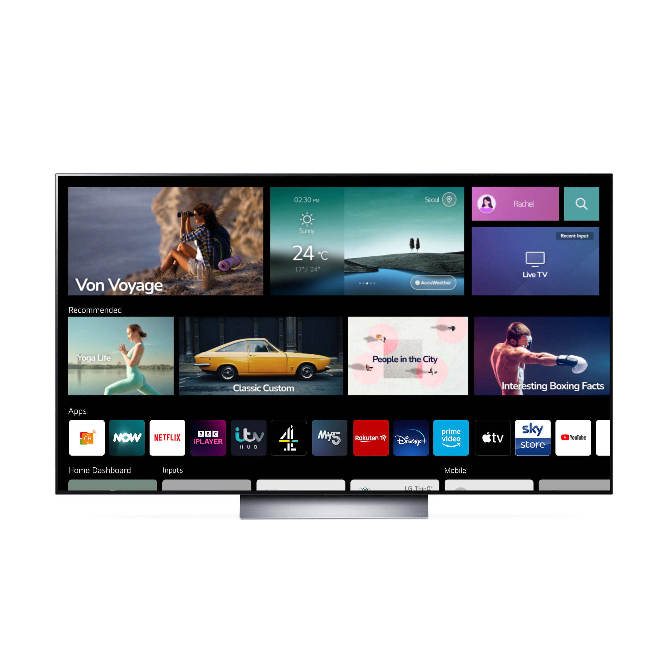  Foto zu LG OLED48C24LA 48'' 4K OLED Smart HDR Ai TV with WebOS & Wifi 