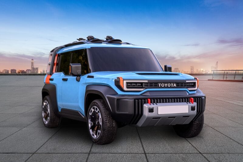 Hundred-dollar Bill – Toyota land cruiser mini: compact off-road suv for urban adventurers