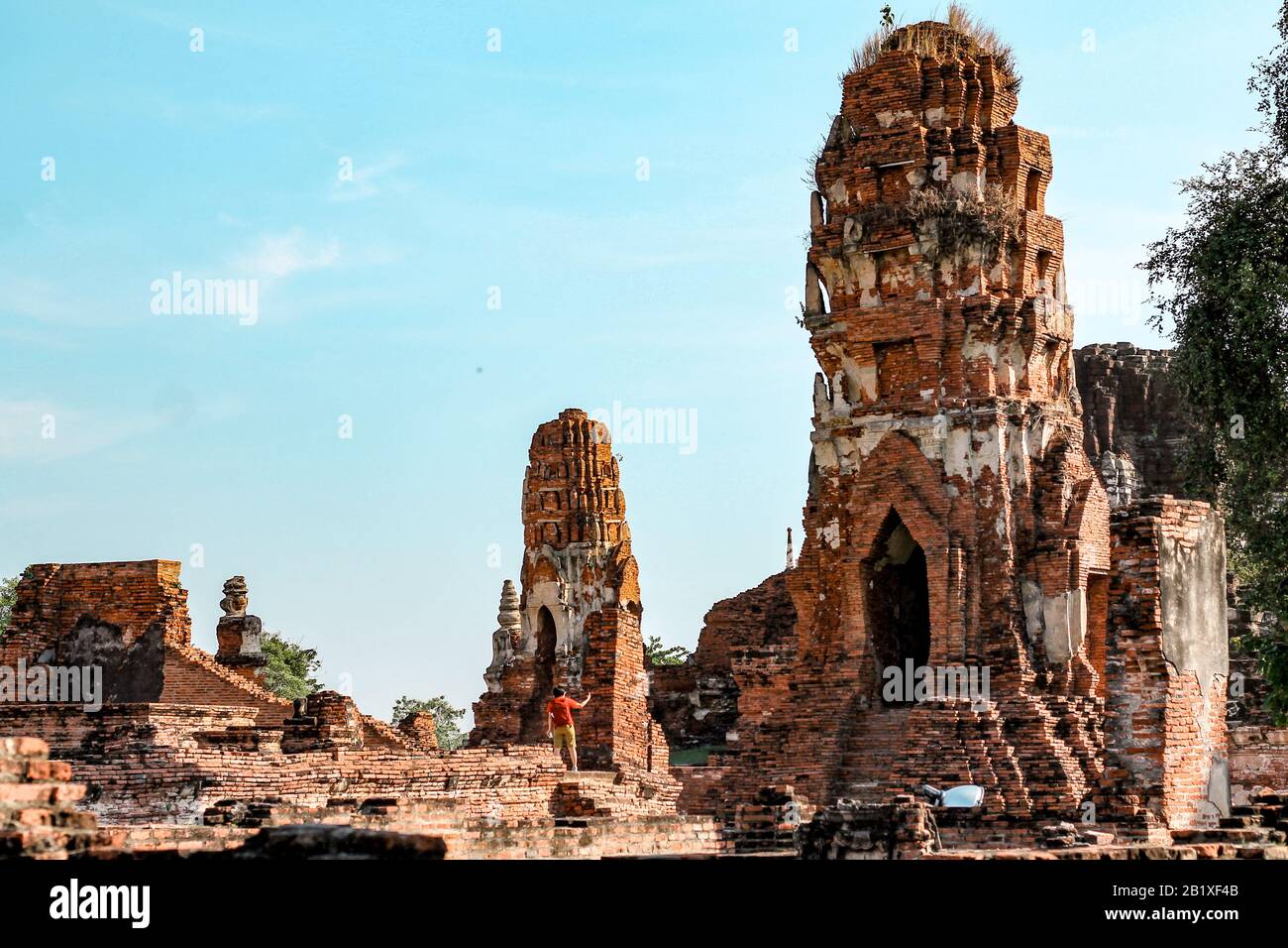 Programm Von Arte Heute – ayutthaya historical park in thailand stock image