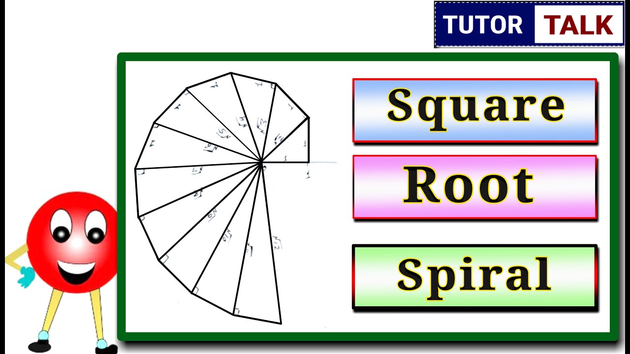 Constructing the square root spiral Q 4 - YouTube Motiv