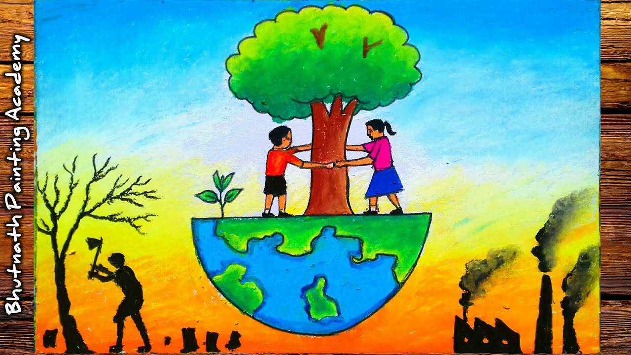 Das Wetter In Homburg – Save nature paintings for kids
