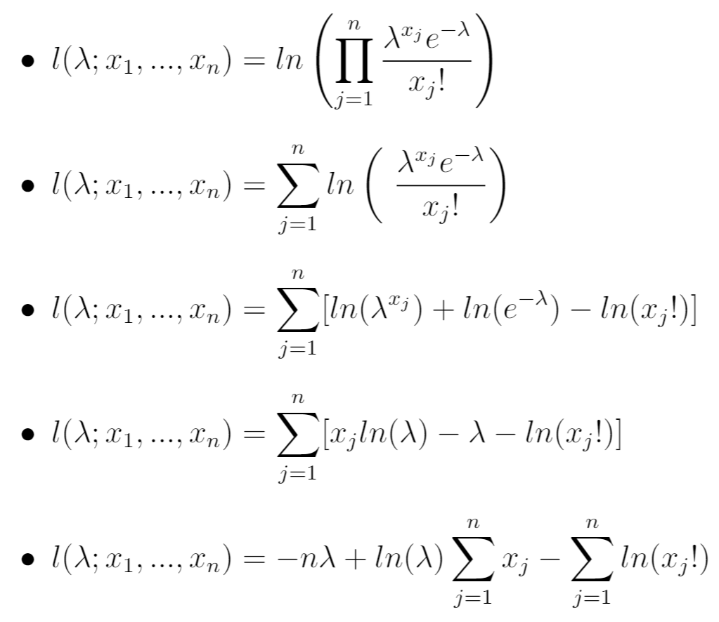 Wetter Morgen Lingen – Mle for a poisson distribution (step-by-step)