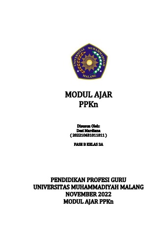 MODUL PPKN - Nindi ardhita Stefani 