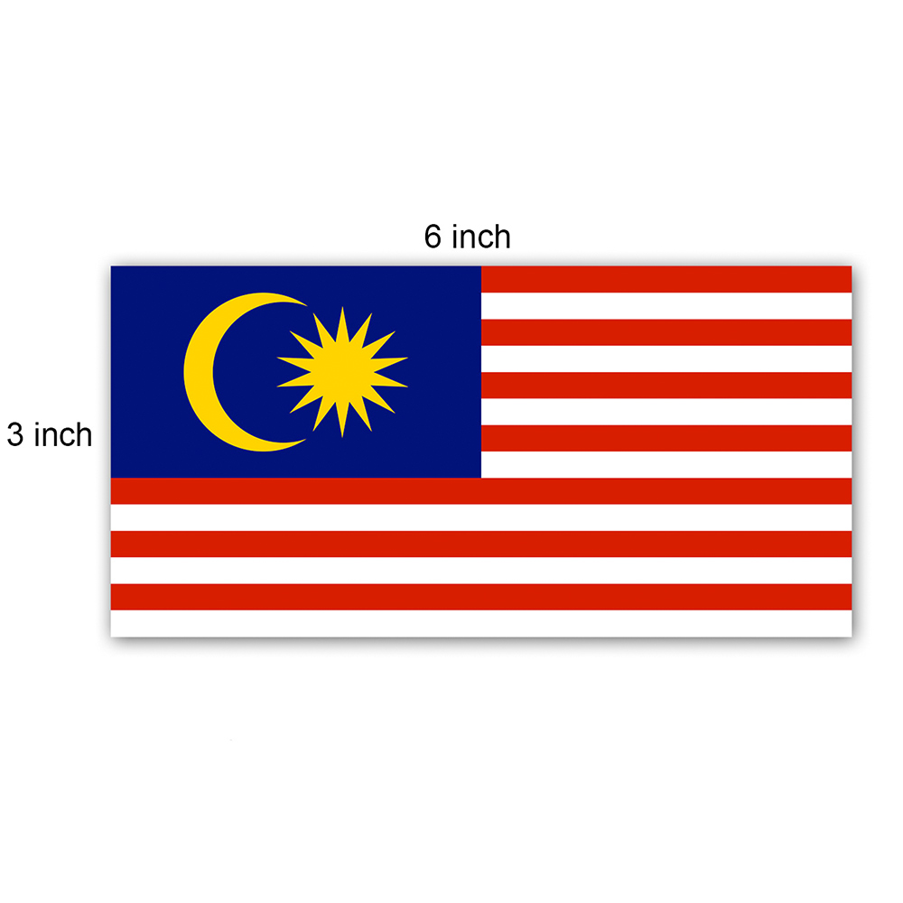 Vorlage: Bendera Malaysia - Malaysia Flag - 3´ x 6´ (90cm x 180cm) Set of 2 Bendera Malaysia - Malaysia Flag - 3´ x 6´ (90cm x 180cm) Set of 2 Bildidee
